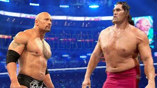 The Rock vs Great Khali Match Wrestling Fights