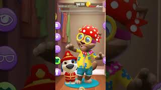 My talking tom 2 vs My talking hank || Try New Custom Cloth Together screenshot 4