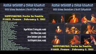 Mcguinn-Hillman Live in Paris Hippodrome Porte De Pantin France (2/08/1980)