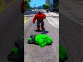 Gta v green hulk and red hulk combine to form super hulk   shorts