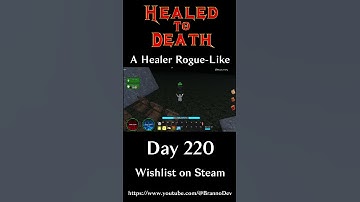 Healed To Death (Day 220): $330 Sound Pack #indiegamedev #godot