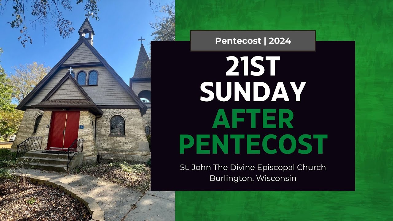 21st Sunday after Pentecost 2024 - YouTube