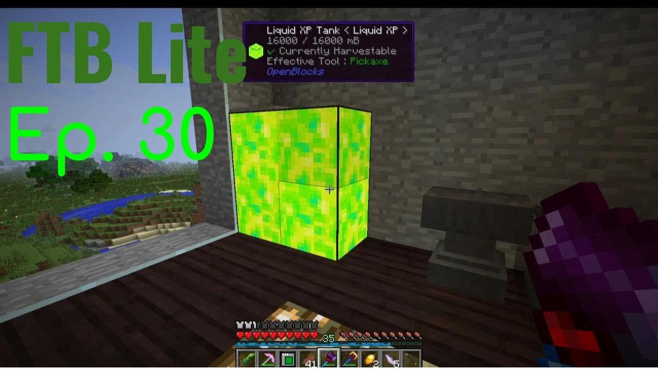 Minecraft 1.7 | FTB lite | Ep.30 |  Ferme à XP et Ressources du builders