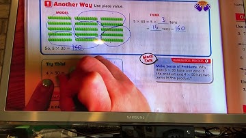 Go Math! Third grade, chapter 5 lesson 4 (5.4)