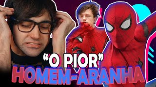 O PIOR DE TODOS? O QUE DEU ERRADO HOMEM ARANHA TOM HOLLAND