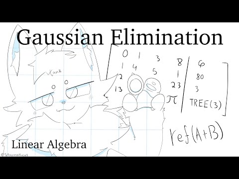 Furry teaches you Gaussian Elimination - Linear Algebra