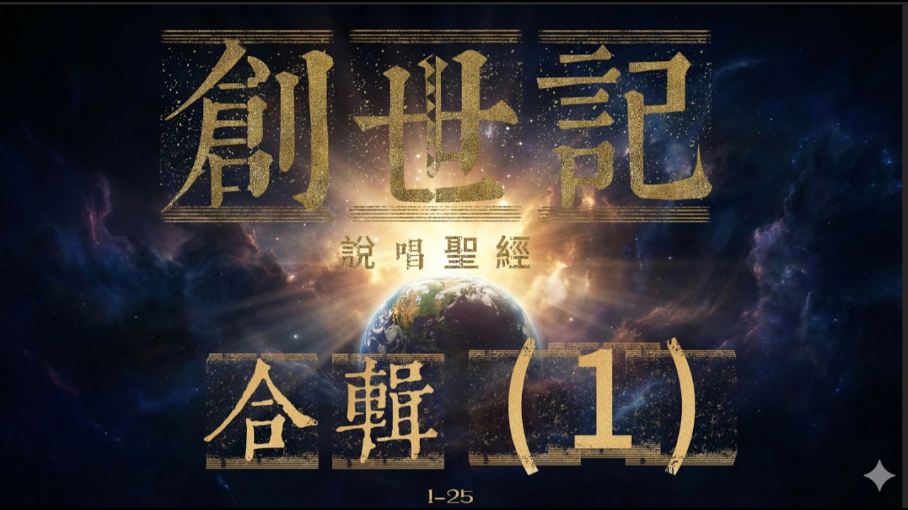 創世記 合輯 1-25 萬物的起源與洪水 & 信心之父亞伯拉罕