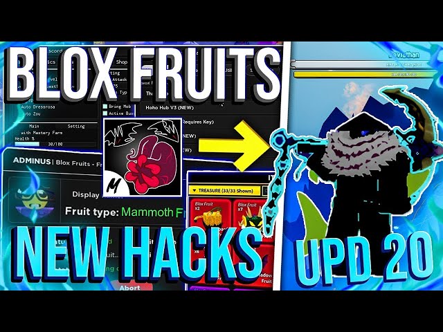 DEVIL FRUIT HACK!] Roblox BLOX FRUITS Hack Script GUI: Auto Farm, Chest TP,  Max Stats, ESP & more! 