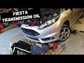 FORD FIESTA ST TRANSMISSION FLUID CHANGE FILLER PLUG