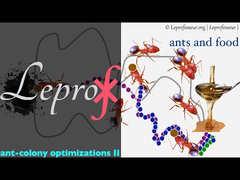 ⨘ } Algorithms } 44 }  Ant Colony Optimization  } part - 1 } LEPROF }