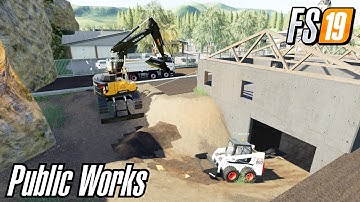 FS19 VOLVO ECR-355E MULTIPLAYER ROLEPLAY LES PETITES COLLINES TP MAP FARMING SIMULATOR 19