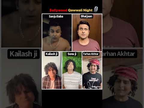 Bollywood Comedy Qawwali Night | Sanju Baba | Salman khan | KAILASH KHER , SONU NIGAM , FARHAN