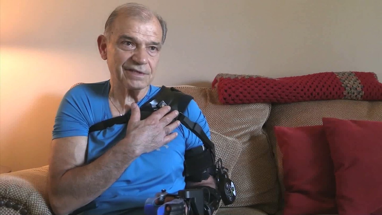 Vince using the MyoPro