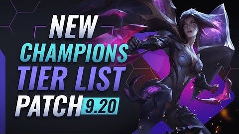 NEW UPDATE: BEST Champions TIER List – Teamfight Tactics Patch 9.20