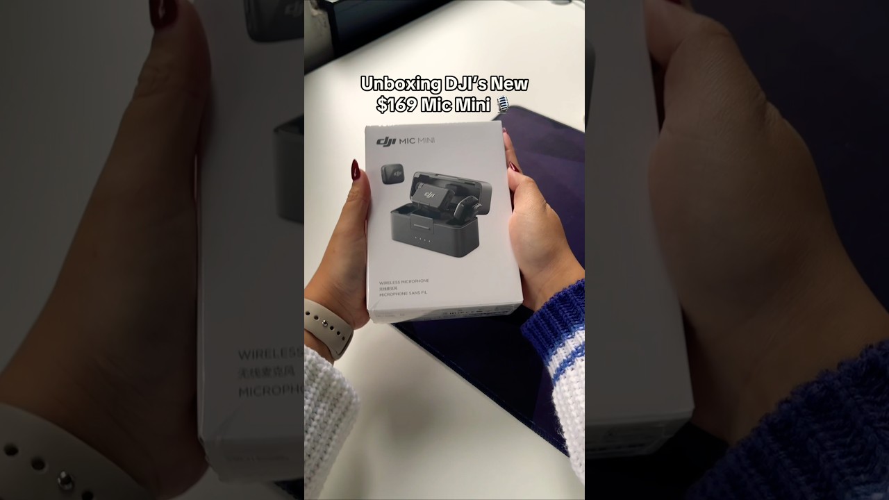 Unboxing the DJI Mic Mini