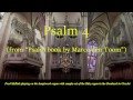 Psalm 4 from the psalm book by marco den toom