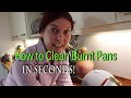 How to Clean Burnt Pans Easily in Seconds