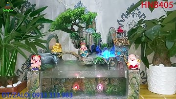 5 Mẫu hòn non bộ mini có thác nước Tuyệt Đẹp