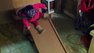 I show you how to build a low budget slide for your kids. Almost all my videos are made using my iphone4 that includes pictures 