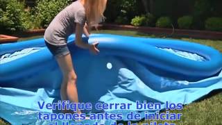 Armado de pileta Intex Easy Set