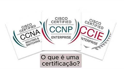 O que é uma certificação Cisco? E por onde estudar? | CCNA 200-301 | CCNP | CCIE