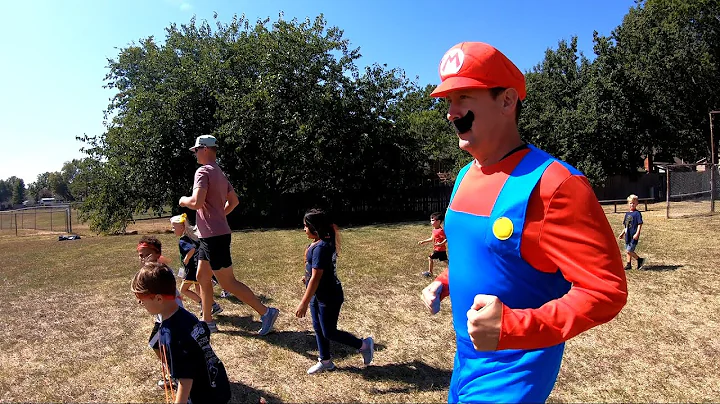 Jog-a-Thon Day at Darnaby Elementary