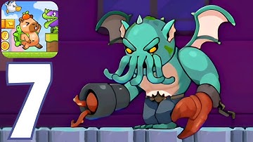 Super Capybara Adventure - World 1 - level 61,62,63,64,65,66,67,68,69,70 - Gameplay Walkthrough