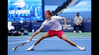 Borna Coric vs Alexander Zverev | US Open 2020 Quarterfinal