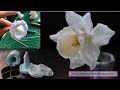 Daffodil Flower Tutorial, How to Make It, Works for Sugar Or Clay Flowers, Using Wallis Veiner