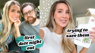 OUR FIRST DATE NIGHT OUT IN MONTHS + TRYING TO SAVE MY PLANTS | leighannvlogs