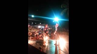Siboney Calipso con diosa Canales en Ciudad Bolíva