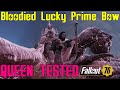 Fallout 76: Queen Tested: Bloodied Lucky Prime Bow