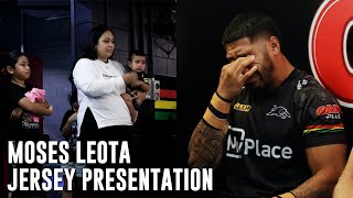 Jersey Presentation: Moses Leota | 150 NRL Games by Penrith Panthers 28,639 views 2 months ago 2 minutes, 56 seconds