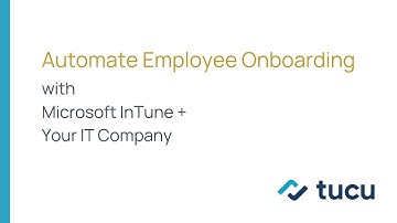 Automating New Employee Setups with Microsoft InTune & Your IT Company
