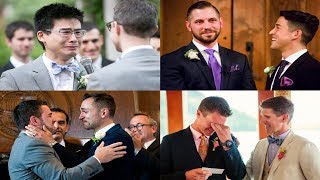 100 Emotional Real Gay Wedding Moments That Will Make You Cry by LGBT Top List 310,664 views 6 years ago 8 minutes, 39 seconds