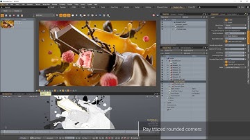 V-Ray for MODO – Ray Traced Rounded Corners