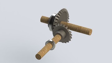 Bevel Gear Animation