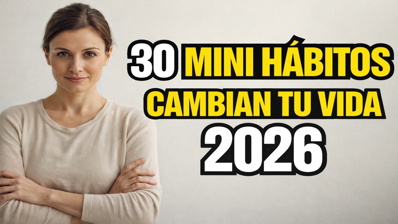 30 MINI Hábitos Simples que CAMBIAN tu Vida en 2026 | Pequeñas Acciones ...