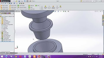 How to Use a Mold Tools in SolidWorks