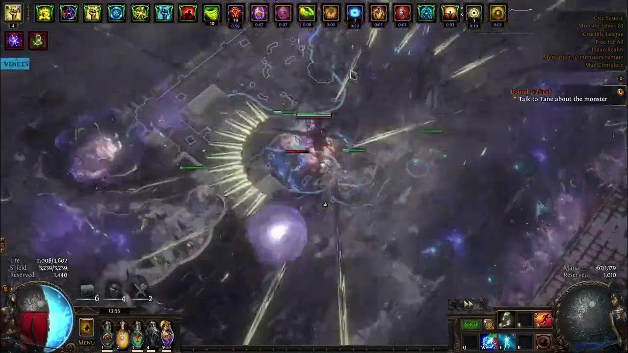 3.21 Path of Exile Blast Deadeye MF Q85 R506 YouTube