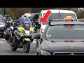 Motards de la police  il fallait faire ca 