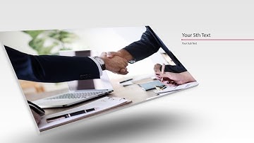 Attractive Corporate Slideshow  Free After Effect Template