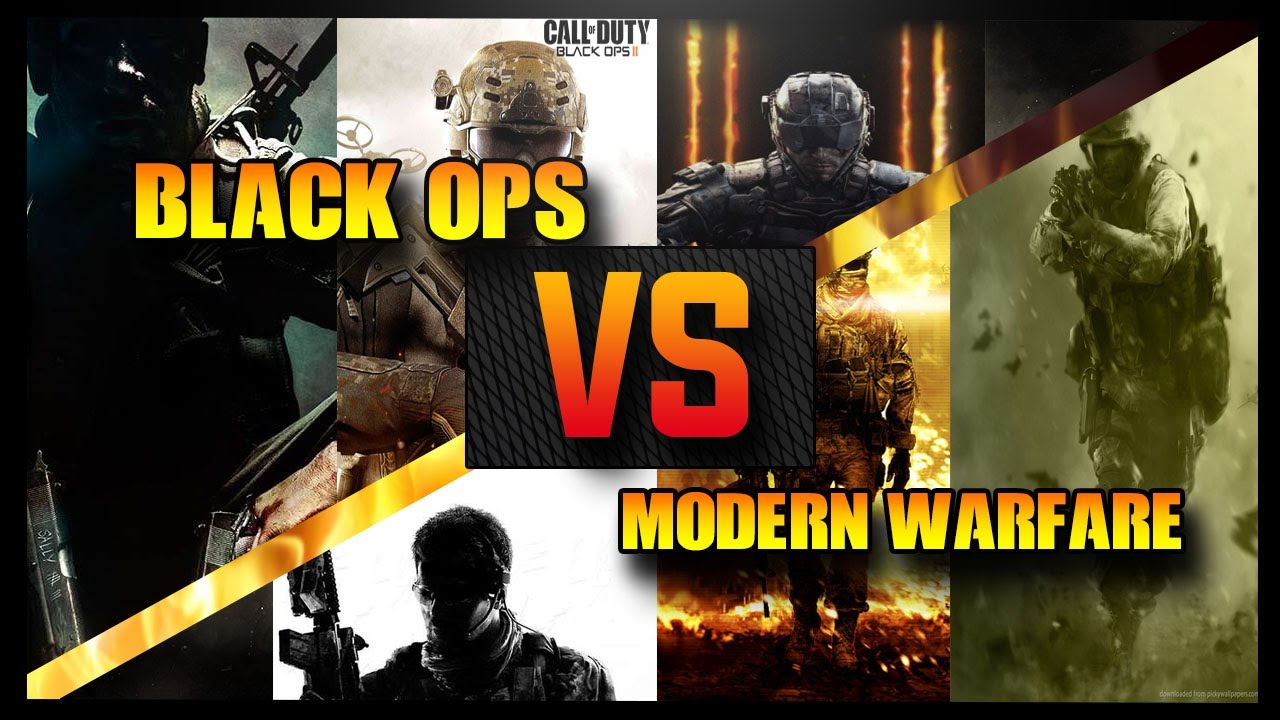 Modern Warfare Vs Black ops What is the best call of duty game? 2017
