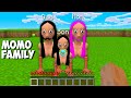 This is REAL MOMO Family in Minecraft ! DAD , MOM and SON Family !