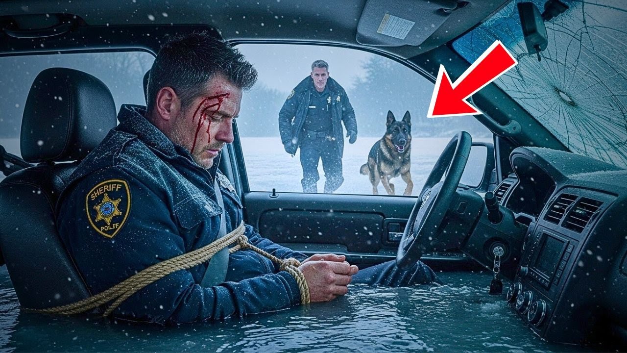 Officer Was Left Bound to Die in a Sinking Patrol Car—Until a Forest Ranger and His K9 Appeared