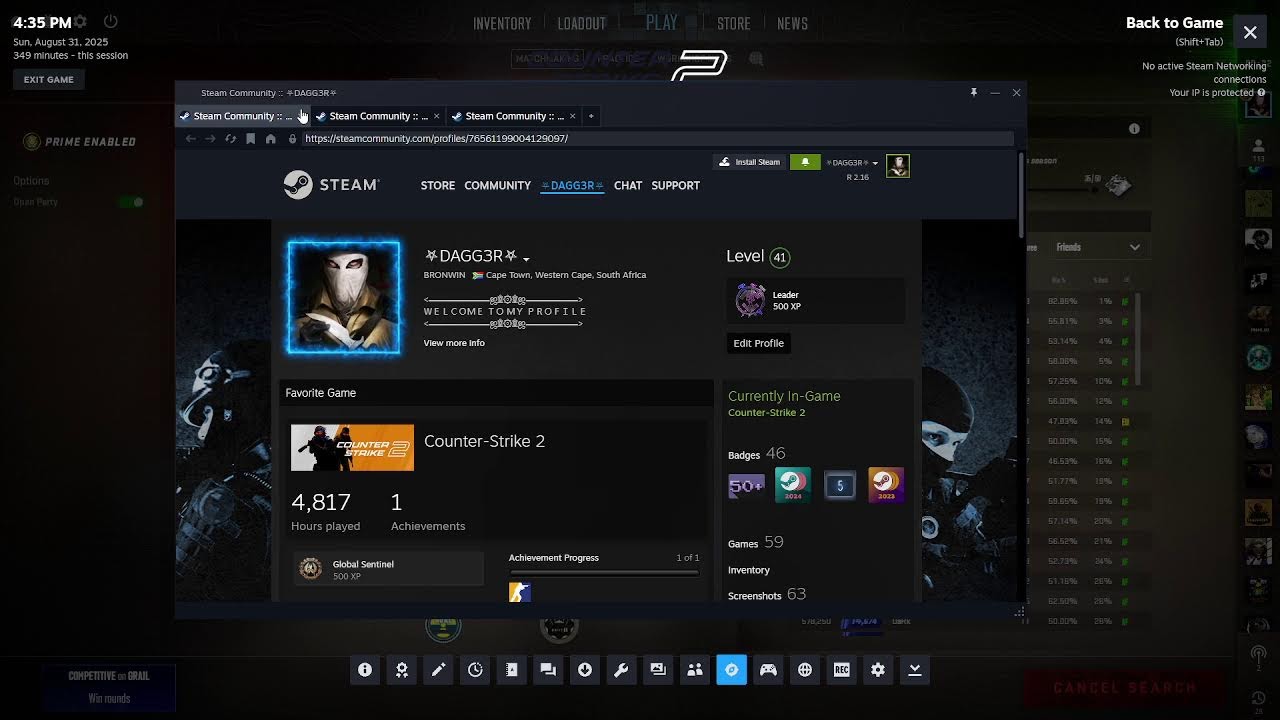 IM STREAMING CS GO COME AND JOIN LETS TALK AND CHILL - YouTube