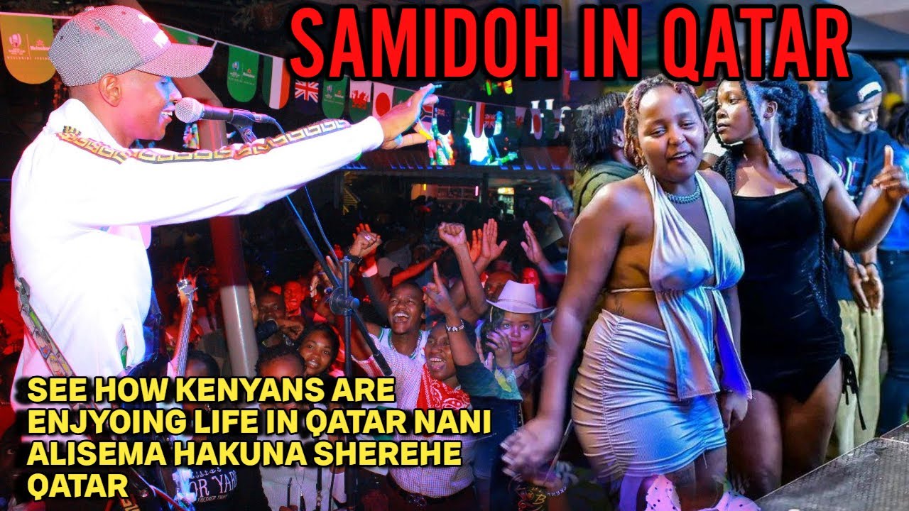 SAMIDOH ONCE SAID HAKUNA SHEREHE QATAR NOW LOOK AT KENYANS TURNING UP MUGITHI STYLE Mugithi Madness