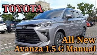 All New Avanza 1.5 G 2023 Manual Transmisi | Purplish Silver | Eksterior - Interior | Toyota Medan