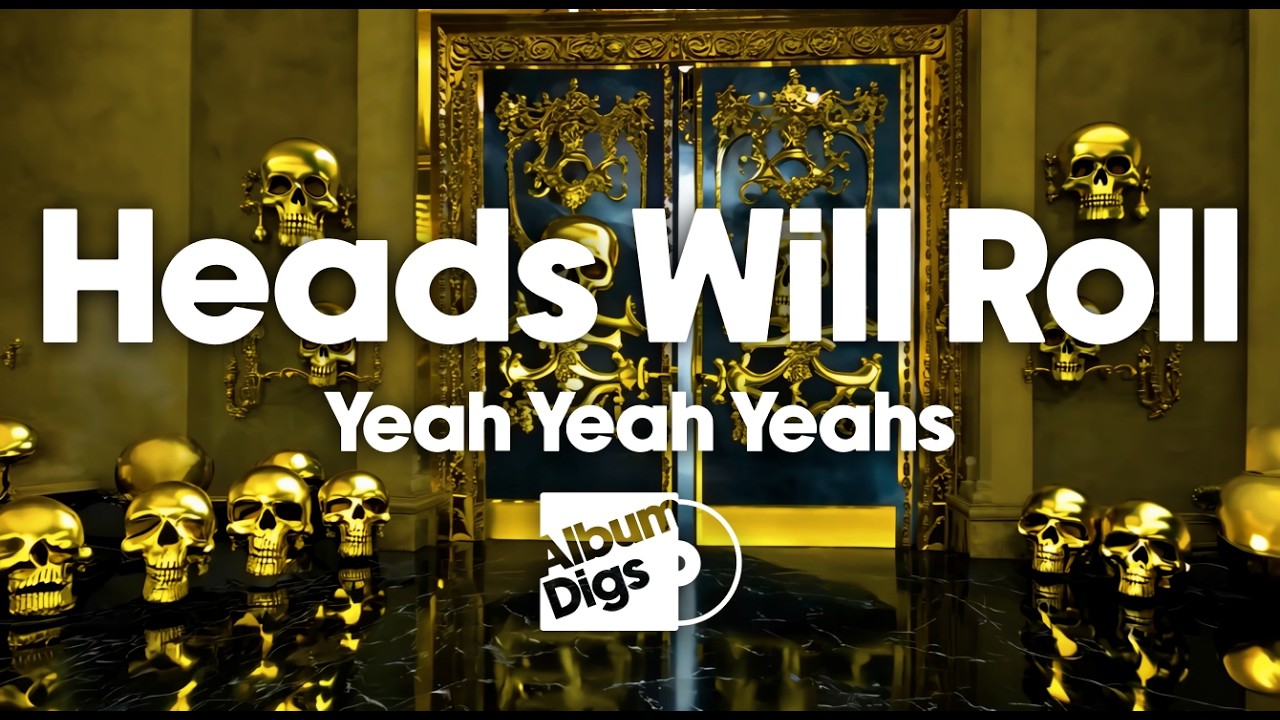 T-shirt Yeah Yeah Yeahs Heads Will Roll - Taille S à 5XL, Noir, Coton, Neuf Avec étiquettes