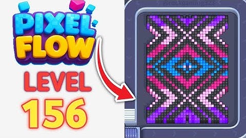 Pixel Flow Level 156 Walkthrough